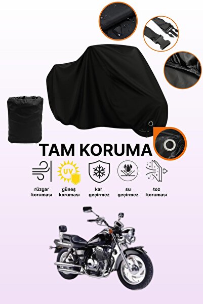 dokaca Black Lock Compatible Kanuni Seyhan 251C Compatible Motorcycle Cover, ...