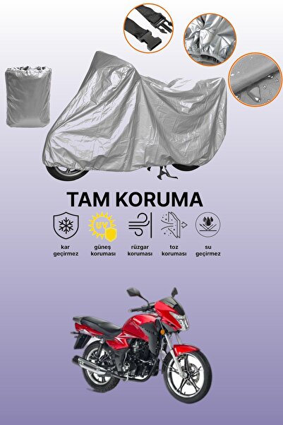 dokaca حقيبة خلفية رمادية اللون وقماش دراجة نارية متوافق مع طراز Kanuni S170T