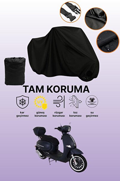 dokaca غطاء محرك متوافق مع Black Arora Cappucino 125، غطاء واقي، غطاء دراجة ن...