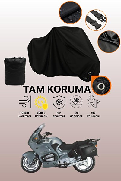 dokaca Black Lock Compatible Bmw R 1100 Rt Compatible Motorcycle Tarpaulin, P...