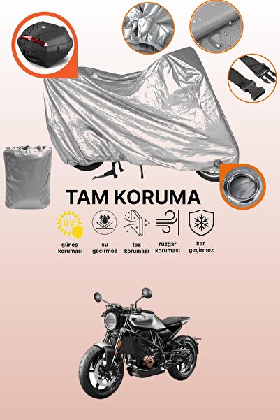 dokaca Gray Lock and Tail Bag Compatible Husqvarna Vitpilen 401 Compatible Mo...