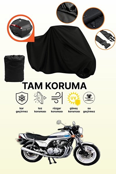 dokaca حقيبة خلفية سوداء متوافقة مع هوندا سي بي 900 بولدور، غطاء دراجة نارية ...