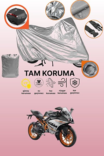 dokaca حقيبة خلفية رمادية اللون ومتوافقة مع قفل KTM 250 RC ABS متوافق مع قماش...