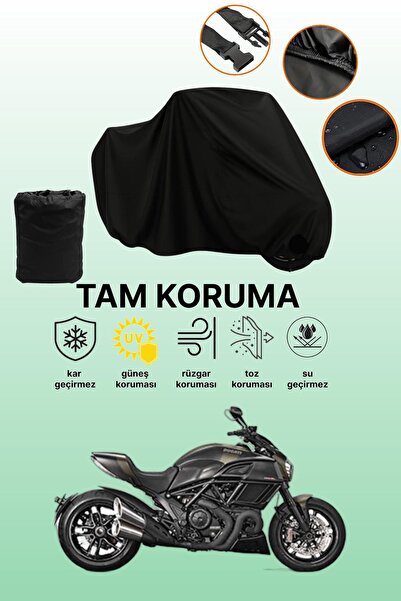 dokaca غطاء محرك دوكاتي ديافيل داكن اللون، غطاء واقي، غطاء للدراجات النارية