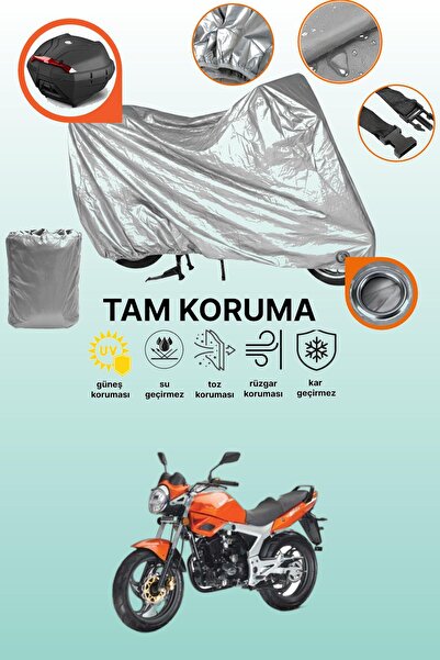 dokaca Gray Tail Bag and Lock Compatible Kanuni Gt 170 Compatible Motorcycle ...