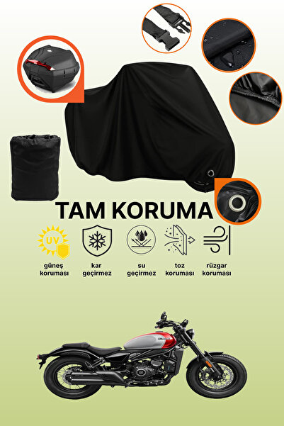 dokaca غطاء دراجة نارية متوافق مع CFmoto 450CL-C، غطاء واقي متوافق مع اللون ا...