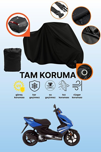 dokaca غطاء دراجة نارية متوافق مع ياماها ايروكس 100، غطاء واقي متوافق مع ياما...
