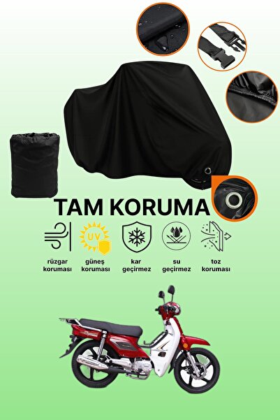 dokaca Black Lock Compatible Kanuni Trodon XS 50 Compatible Motorcycle Tarpau...