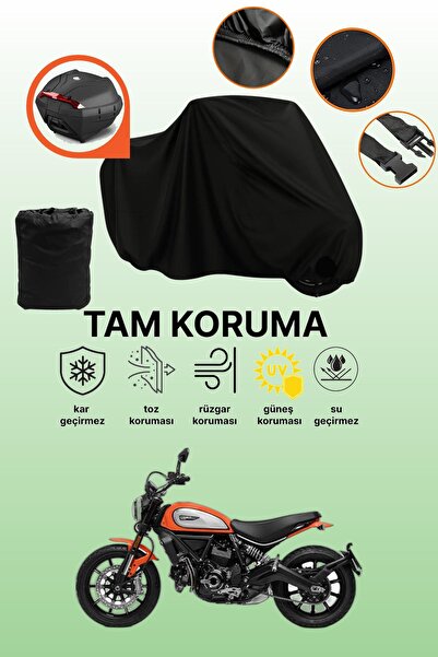 dokaca حقيبة خلفية سوداء متوافقة مع قماش الدراجات النارية المتوافق مع دوكاتي ...