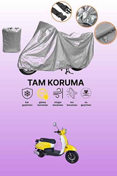 dokaca غطاء دراجة نارية متوافق مع غراي أورا دازل 125، غطاء واقي، غطاء محرك