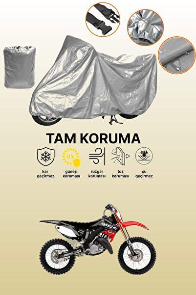 dokaca حقيبة خلفية رمادية اللون وقفل غير متوافقة مع قماش الدراجة النارية المت...