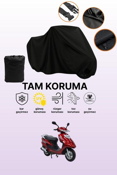 dokaca Black Mondial 125 Rt Compatible Motorbike Tarpaulin, Protective Cover,...