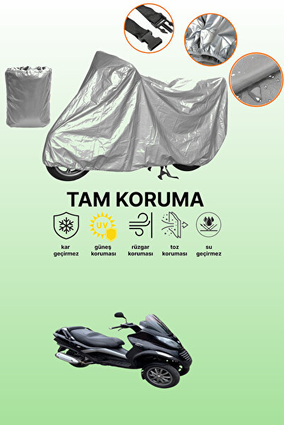 dokaca Grey Bumoto/Jinling Gallardo F1 Efi Maxi Compatible Motorcycle Cover, ...