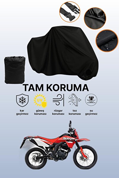 dokaca Black Kuba Str 250 Compatible Engine Cover, Protective Cover, Motorcyc...