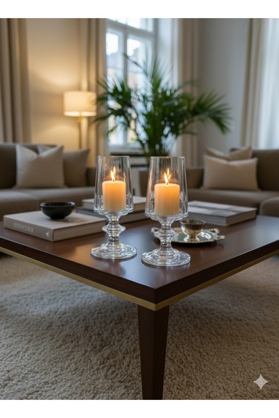 ENJOYHOMEE 2li Kristal Mumluk