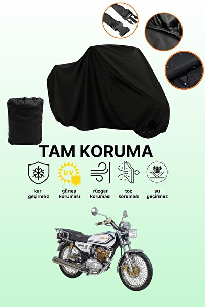 dokaca Black Kuba Cheetah 180R Gold Compatible Engine Cover, Protective Cover...