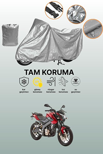 dokaca Gray Bajaj Pulsar Ns 150 Compatible Motorcycle Cover, Protective Cover...