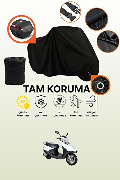 dokaca حقيبة خلفية سوداء وقماش متوافق مع دراجة نارية كوبا روكا 100 ماكس