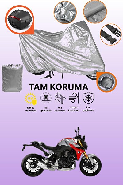 dokaca Gray Lock and Tail Bag Compatible Bmw F 900 R Compatible Motorcycle Ta...