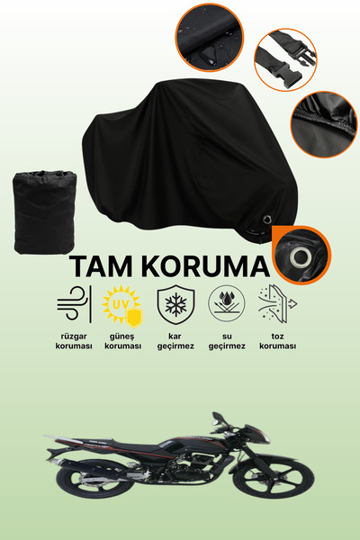 dokaca مظلة دراجة نارية متوافقة مع Kuba Faswind 200R متوافقة مع القفل الأسود