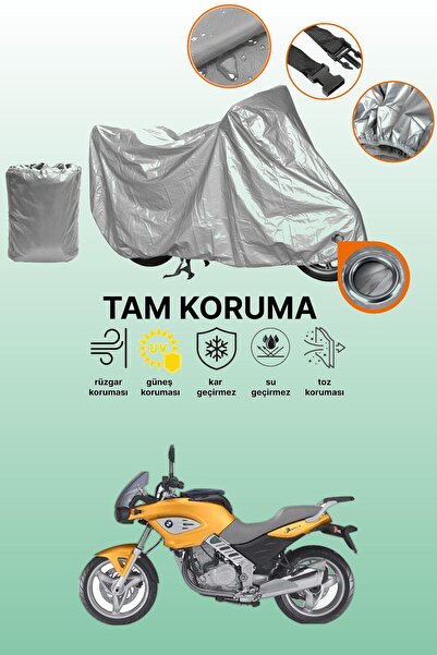 dokaca Grey Lock Compatible Bmw F 650 Cs Compatible Motorcycle Tarpaulin, Pro...