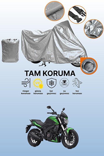 dokaca Gray Lock Compatible Bajaj Dominar 400 Ug Compatible Motorcycle Cover,...