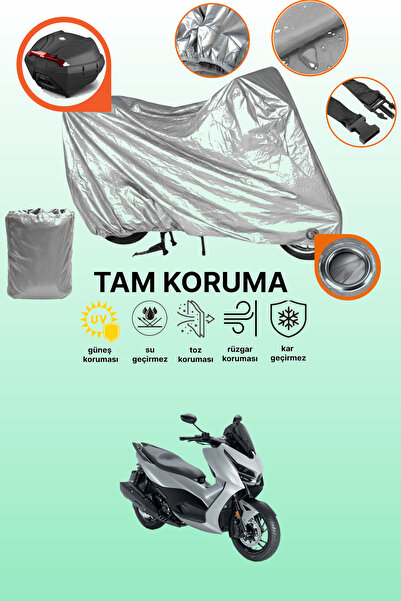 dokaca Gray Lock and Tail Bag Compatible Rks Rz 250S Compatible Motorcycle Ta...