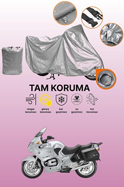 dokaca Gray Lock Compatible Bmw R 1150 Rt Compatible Motorcycle Tarpaulin, Pr...