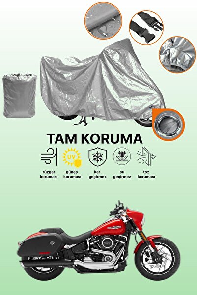 dokaca غطاء محرك متوافق مع هارلي ديفيدسون سوفتيل سبورت جلايد، غطاء واقي