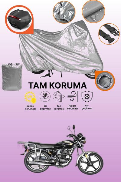dokaca Gray Lock and Tail Bag Compatible King Motor Kr-100-2A Compatible Moto...