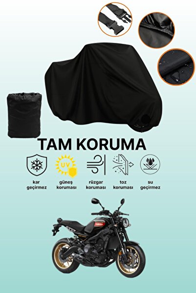 dokaca غطاء محرك ياماها XSR 900 أسود متوافق، غطاء واقي، غطاء للدراجات النارية
