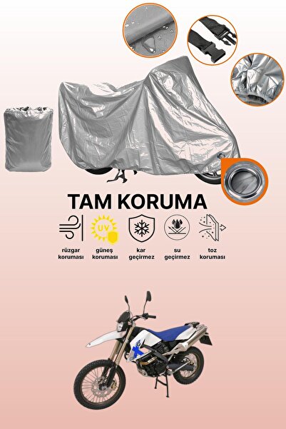 dokaca Gray Lock Compatible Bmw g 650 X Challenge Compatible Motorcycle Tarpa...