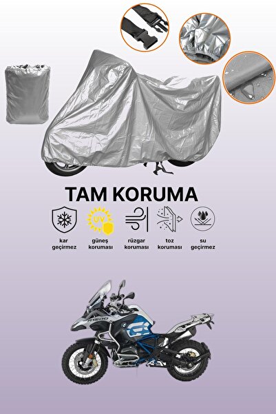 dokaca Grey Bmw R 1200 Gs Compatible Motorcycle Cover, Protective Cover, Moto...