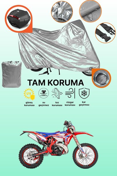 dokaca حقيبة خلفية وقفل باللون الرمادي متوافقة مع Beta RR 250 2T Enduro Racin...