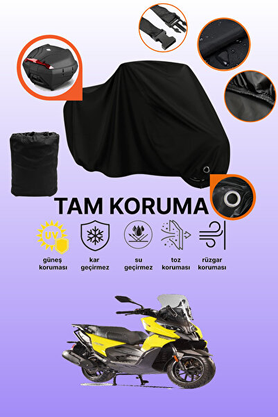 dokaca Black Lock and Tail Bag Compatible Motolux Ragner 250 Compatible Motor...