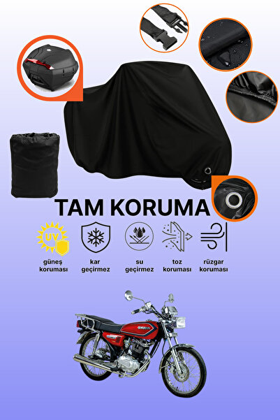 dokaca غطاء دراجة نارية متوافق مع Kuba Cheetah 180R، غطاء واقي متوافق مع اللو...