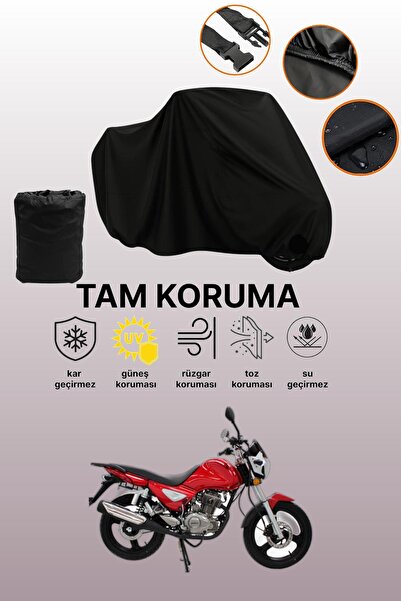 dokaca Black Mondial 150 Mcx Roadracer Compatible Motorcycle Cover, Protectiv...