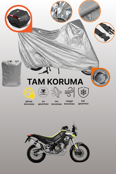 dokaca غطاء حماية للدراجات النارية متوافق مع Aprilia Tuareg، غطاء حماية متواف...
