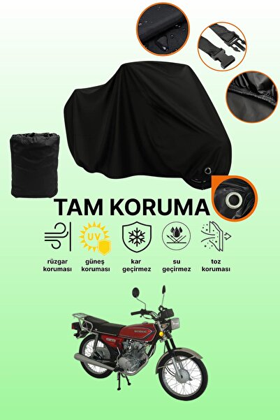 dokaca Black Lock Compatible Mondial 125 Uag Compatible Motorcycle Tarpaulin,...