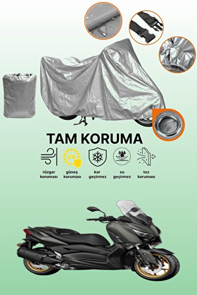 dokaca Gray Lock Compatible Yamaha X-Max 250 Tech Max Compatible Motorcycle C...