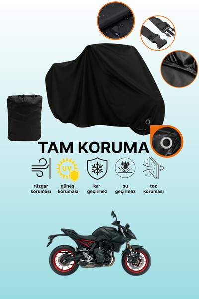 dokaca غطاء دراجة نارية متوافق مع سوزوكي GSX 8S من Black Lock، غطاء واقي