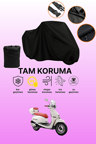 dokaca غطاء محرك متوافق مع Black Kuba Brilliant 125 Pro، غطاء واقي، غطاء دراج...