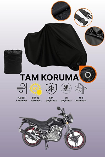 dokaca Black Lock Compatible Mondial 150 Mh Drift Compatible Motorcycle Tarpa...