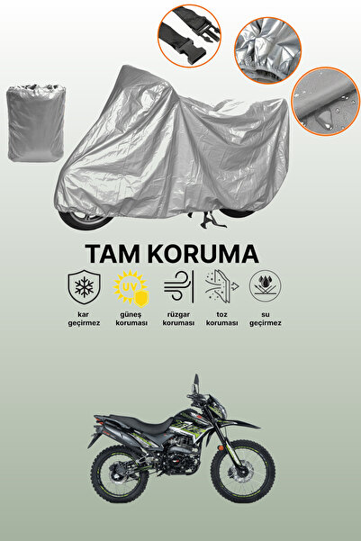 dokaca Gray Tail Bag and Lock Mismatched Rks Xvr250 Compatible Motorcycle Tar...