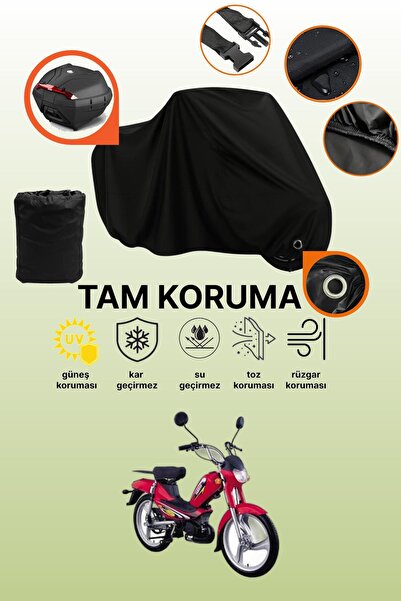 dokaca Black Lock and Tail Bag Compatible Yamaha Galaxy Compatible Motorcycle...