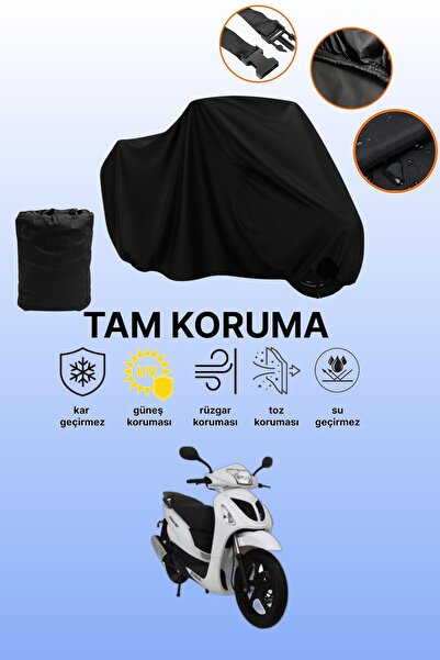 dokaca غطاء محرك متوافق مع موديل مونديال 150 جوماكس، غطاء واقي، غطاء دراجة نارية