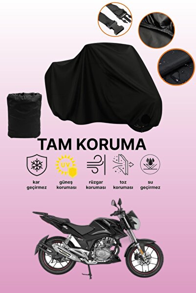 dokaca Black Mondial 150 Z-One Compatible Engine Cover, Protective Cover, Mot...