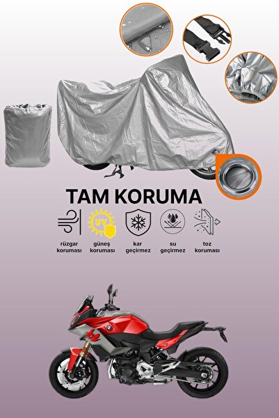 dokaca Grey Lock Compatible Bmw F 900 Xr Compatible Motorcycle Tarpaulin, Pro...