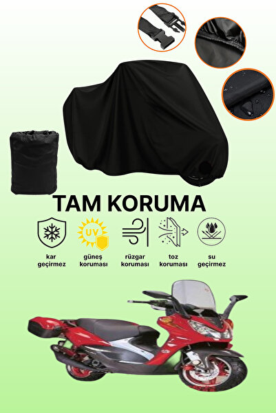 dokaca Black Steel Engine Martian 150 Compatible Engine Cover, Protective Cov...