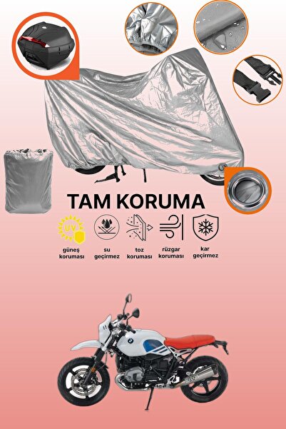 dokaca Grey Lock and Tail Bag Compatible Bmw R Nine t Urban G/S Compatible Mo...